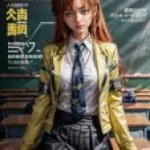 手機桌布，夏麗·菲尼特，Shirley Fenette，Code Geass，寫實，夏麗·菲尼特：校園寫實美
