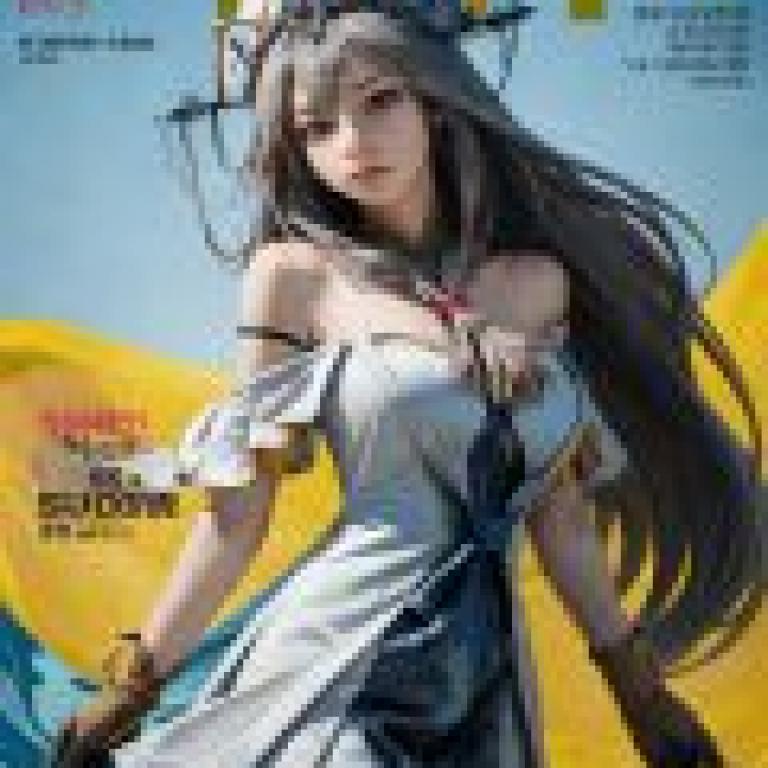 Sublimation Skadi 明日方舟，一個女孩戴著皇冠。