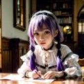 Gothic fantasy girl