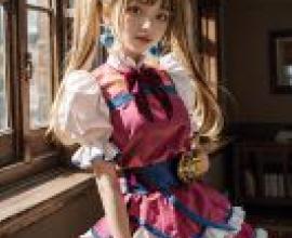 手機桌布，HUGっと!プリキュア，寫實，身穿娃娃裙的女孩動漫照片。