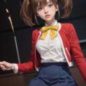 丹諾拉友親，即死，女孩在微笑。