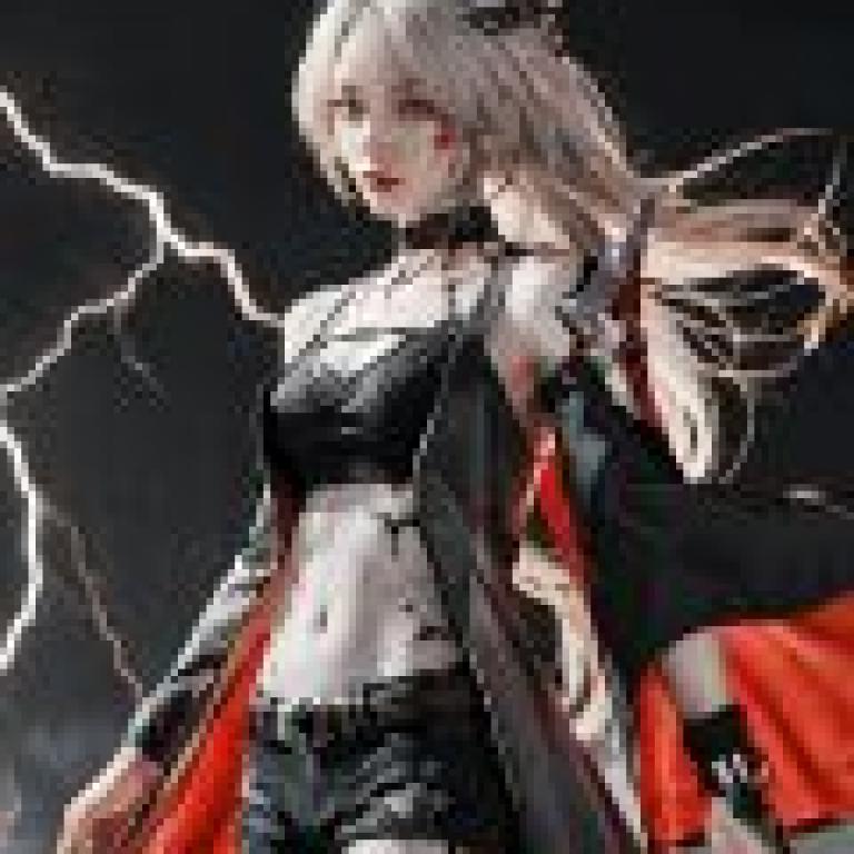 阿刻戎，崩壞星軌，一位長髮黑衣女子。