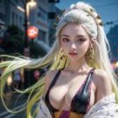The blade of ghosts swims in Guo， live -action version， falling Ji， Caibo Night Dream: Fallen Ji rewarding night view
