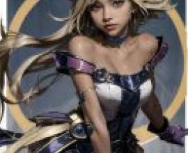 Apprentice Illusion Magician Yu Gi Oh，Purple and gold costume worn by female figure.