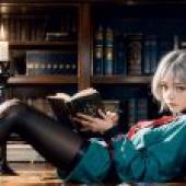 電腦桌布，真人版，Miorine Rembran 米奧琳涅・連布蘭， 機動戰士鋼彈，水星的魔女， 成人圖書館仙境：角色魅影