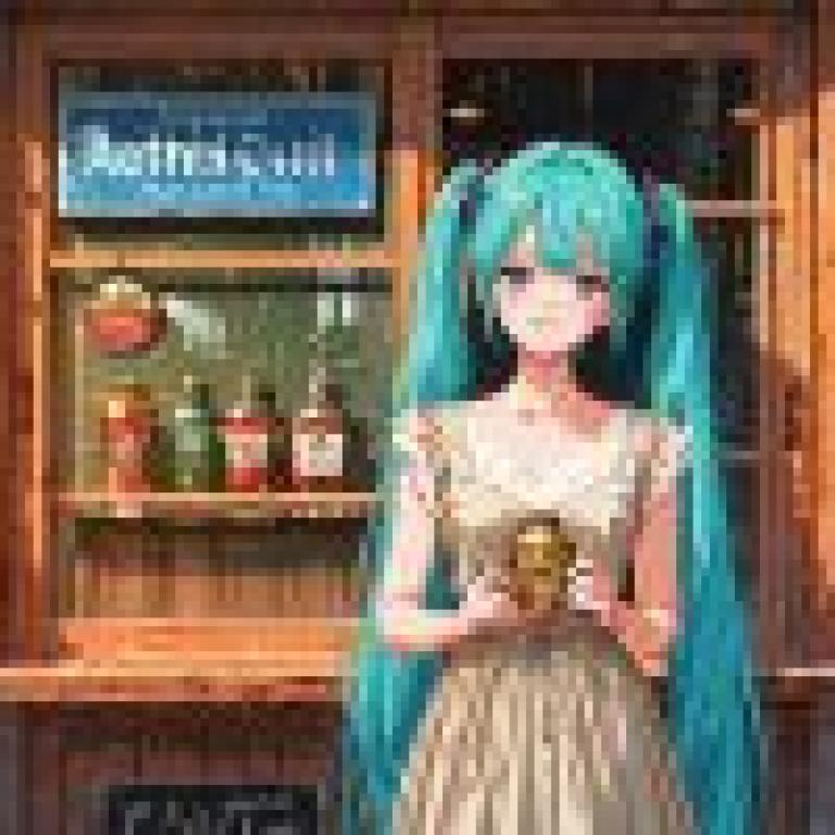 Afternoon Time，A girl standing in front of the Aethau Cult store.