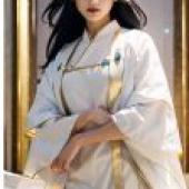 手機桌布，幻想水滸傳 Leknaat，寫實，「禮服聖女」