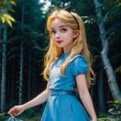 Real beauty， Alices sleepwalking Wonderland， Disney style， live version， love to pick mushrooms