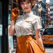手機桌布，Kurara Hananokoji ，花小路 クララ，豪血寺一族，寫實，桌布少女日常