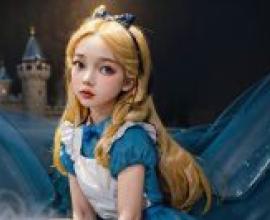 真人美女，愛麗絲夢遊仙境，迪士尼風格，真人版，「城堡夢幻夜」