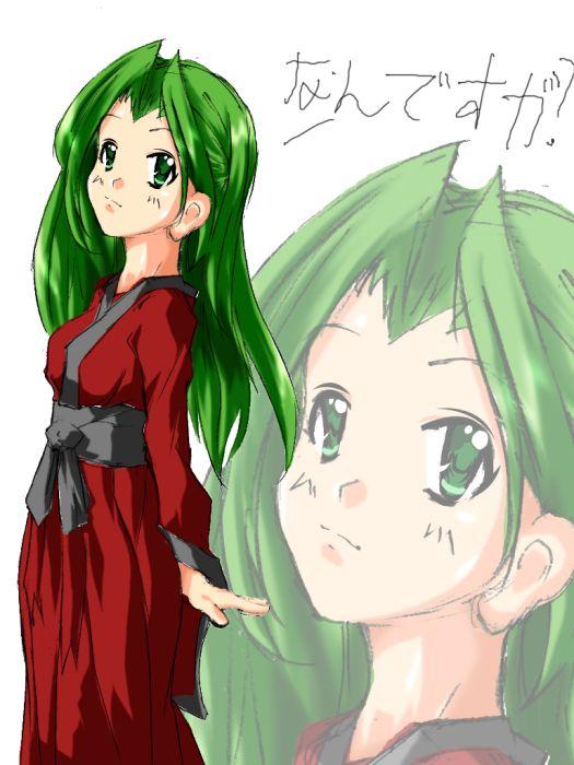 [小時候][塗鴉]文靜的女生