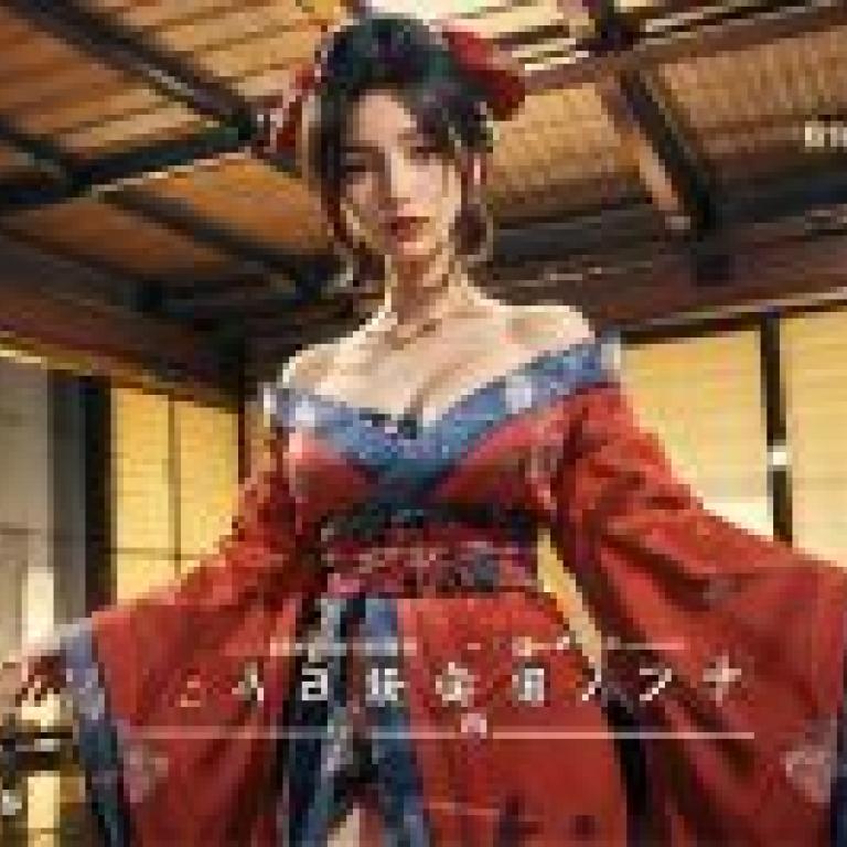 女華 (ジョカ) ， Joka，雜誌頭版上一位穿著紅衣的女子。
