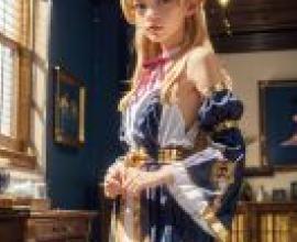 手機桌布，Lilith Machikado Mazoku，寫實，一名女孩正在為 NHlife 雜誌擺姿勢。