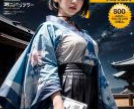 Mobile phone wallpaper，Blue Archives，Kiryuu Kikyou，realism，cyber samurai in science fiction magazines