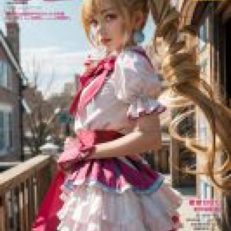 Mobile wallpaper， HUGUTO! Prikura， realistic， the animation appeared on the cover of Sega magazine.