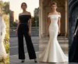 girls2，A collage with four photos of women in formal dresses.