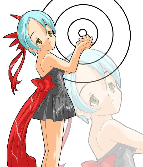 [小時候][塗鴉]神秘的女生