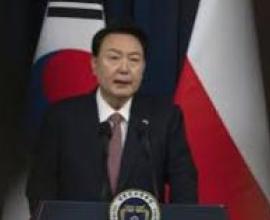 南韓總統尹錫悅 是否真的是為了維護民主自由對抗北韓而宣布戒嚴，還是只是為了打擊政敵呢? by GPT