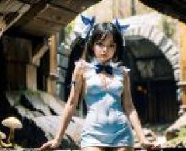 Computer wallpaper， real life， Hestia， Is it wrong to seek encounter in the dungeon， reality and fantasy anime girls