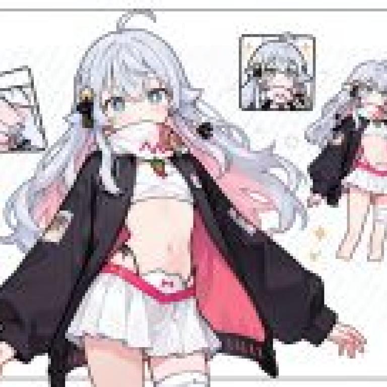 神樂奈奈（Kagura Nana）vtuber，一張女性動漫角色的圖片