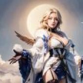 Computer wallpaper， live version， Ludmilla， Winter Owner， Victory Goddess: Nikki， Moon Fairy