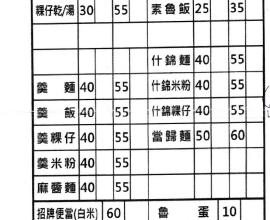 [菜單MENU][台中][素食][便當][外送][羹湯麵]發居齋 素食餐館(2015年11月16日)