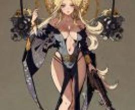 Flower of Justice，Mafdet Destiny Child，女孩手持槍。