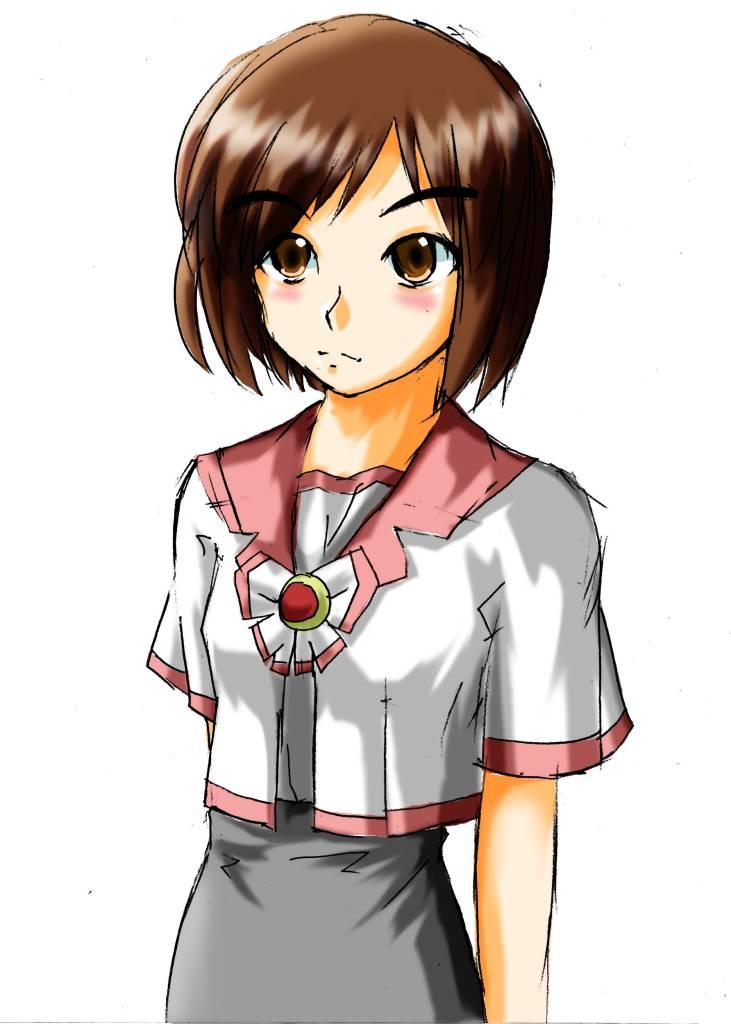 [小時候][塗鴉]學生妹