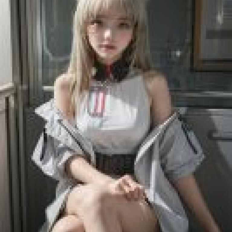 Perica Arknights，The girl is posing.