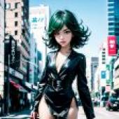 Computer wallpaper， real life， tornado， One Punch Man， Japanese fashion street tornado