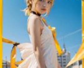 Mobile phone wallpaper， Tales of Zestiria， Edna エドナ， realistic， The Beauty of the Girl in White
