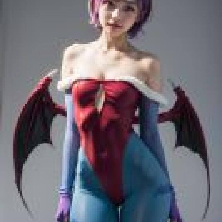 莉莉絲·安斯蘭（Lilith Aensland）《惡魔戰士》中，一位有著紫色頭髮和紅色披風的女孩。