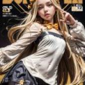 手機桌布，Fate Grand Order，Abigail Williams アビゲイル・ウィリアムズ，寫實，手機桌布：黃金閃耀的少女