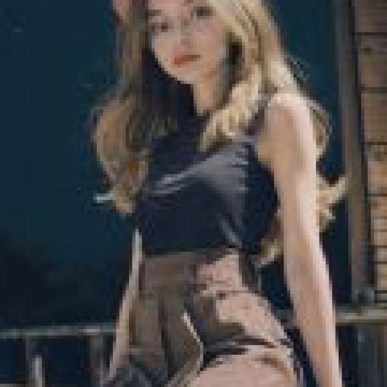 Serena， Pokemon，Girl sitting on bench wearing a pink hat.