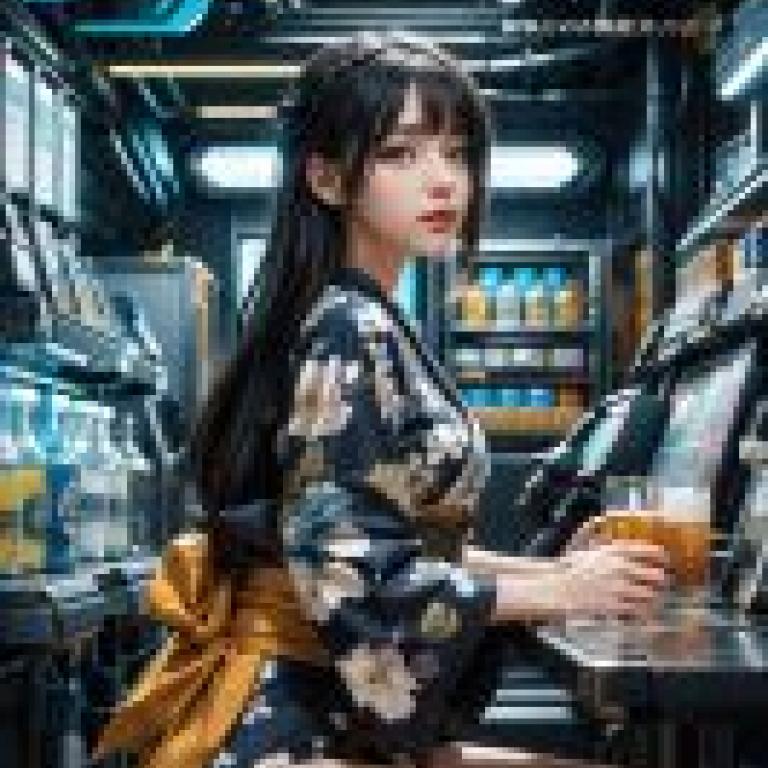 Mobile wallpaper， cyberpunk distributor， realistic， anime style woman wearing Injefi on her head.