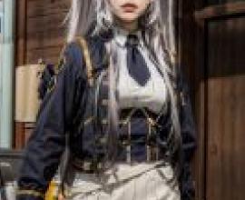 手機桌布，我想成為影之強者 亞蕾克西雅·米德加 アレクシア・ミドガル Alexia Midgar，寫實，影者之魅：蒸汽龐克的少女前線