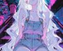 Cyberpunk beauties，The Anime is about a girl.