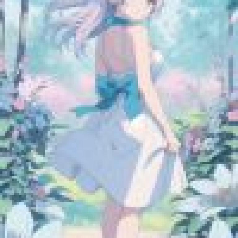 Frieren，A princess with a ribbon in her hair and white dress