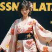 Computer wallpaper， Japanese traditional beauty in kimono， realistic， rainbow kimono fashion