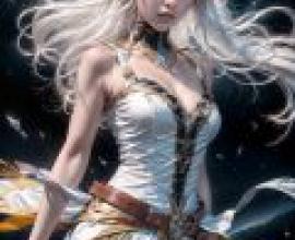 妖精，《Winds of Midgard》 DVD 盒的封面。