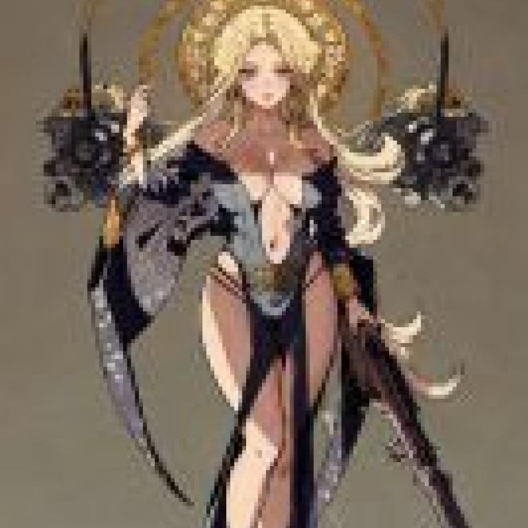 Flower of Justice，Mafdet Destiny Child，女孩手持槍。