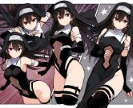 Nightmare series Shindo Setsuna，Anime illustration of a woman in tight body suit.