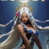 Earth Goddess Maia， Earth Goddess Maia， Ys，Zoo magazine cover.
