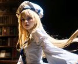 Computer desktop， live version， Goblin killer goddess official， sailor maple: anime character play