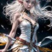 妖精,《Winds of Midgard》 DVD 盒的封面。