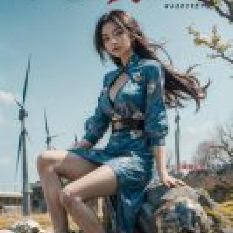 手機桌布，樹與女人，寫實，被選為雜誌 - 封面人物為 Winnid Frasec。