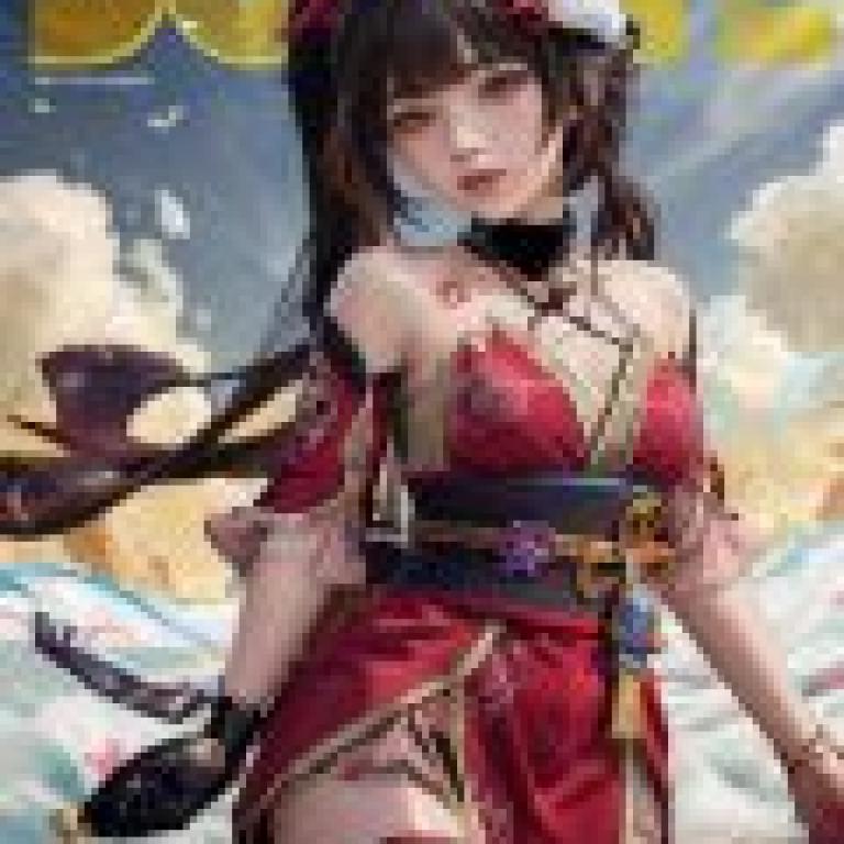 Star Dome Railway Fireworks，Anime character on magazine cover.