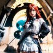 Computer wallpaper， real life， Rias Gremory， Devil High School DxD， the magnificence of Gate of Destiny