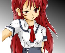 [小時候][塗鴉]詭異女孩