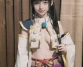 牛若丸，Fate Grand Order，一個穿著動漫服裝的人。